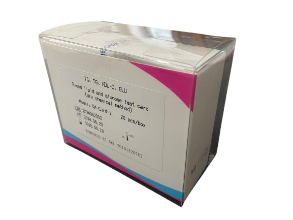 QUALITY ACCESS QUALITY ACCESS Dry Chemistry Test Card for Total Cholesterol Uric Acid and Glucose